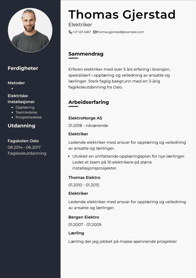 oslo theme preview